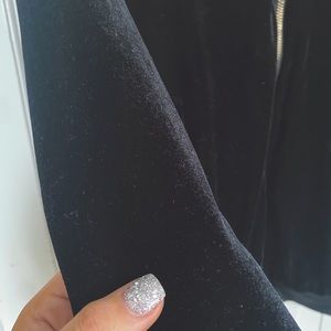 Velvet Bomber Jacket
